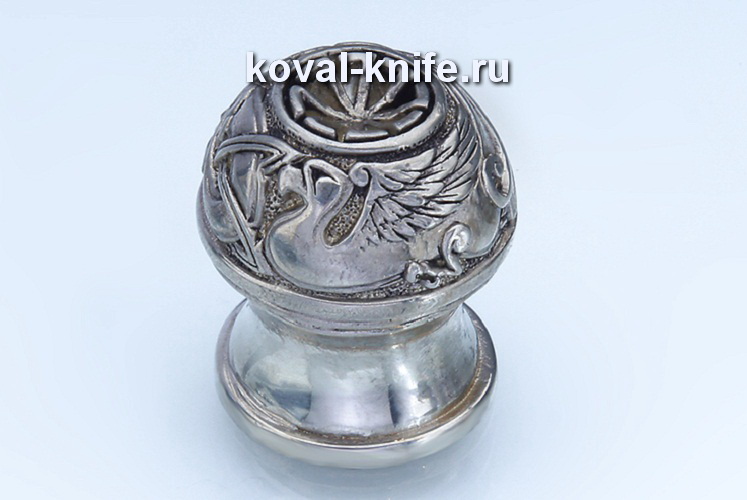 Casting the heel knob 230 Kolovrat. Round junction 27mm