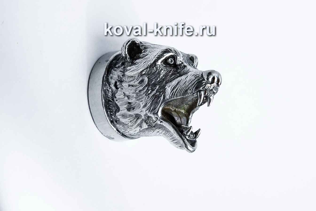 Casting for skewer 115 Head – Bear, round junction. Diameter D 28mm.