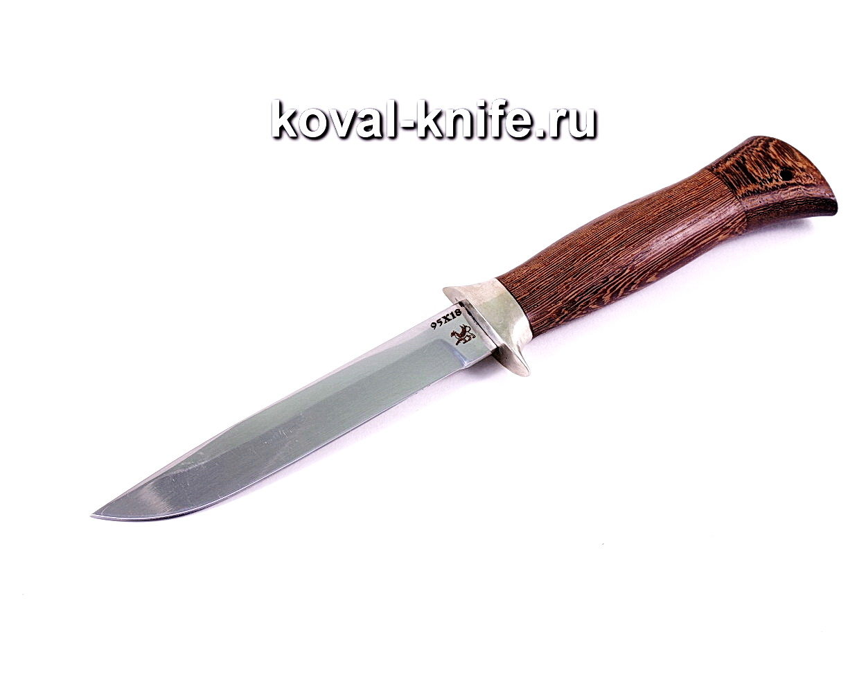 Tourist-3 knife (steel 95×18), wenge handle, casting A116