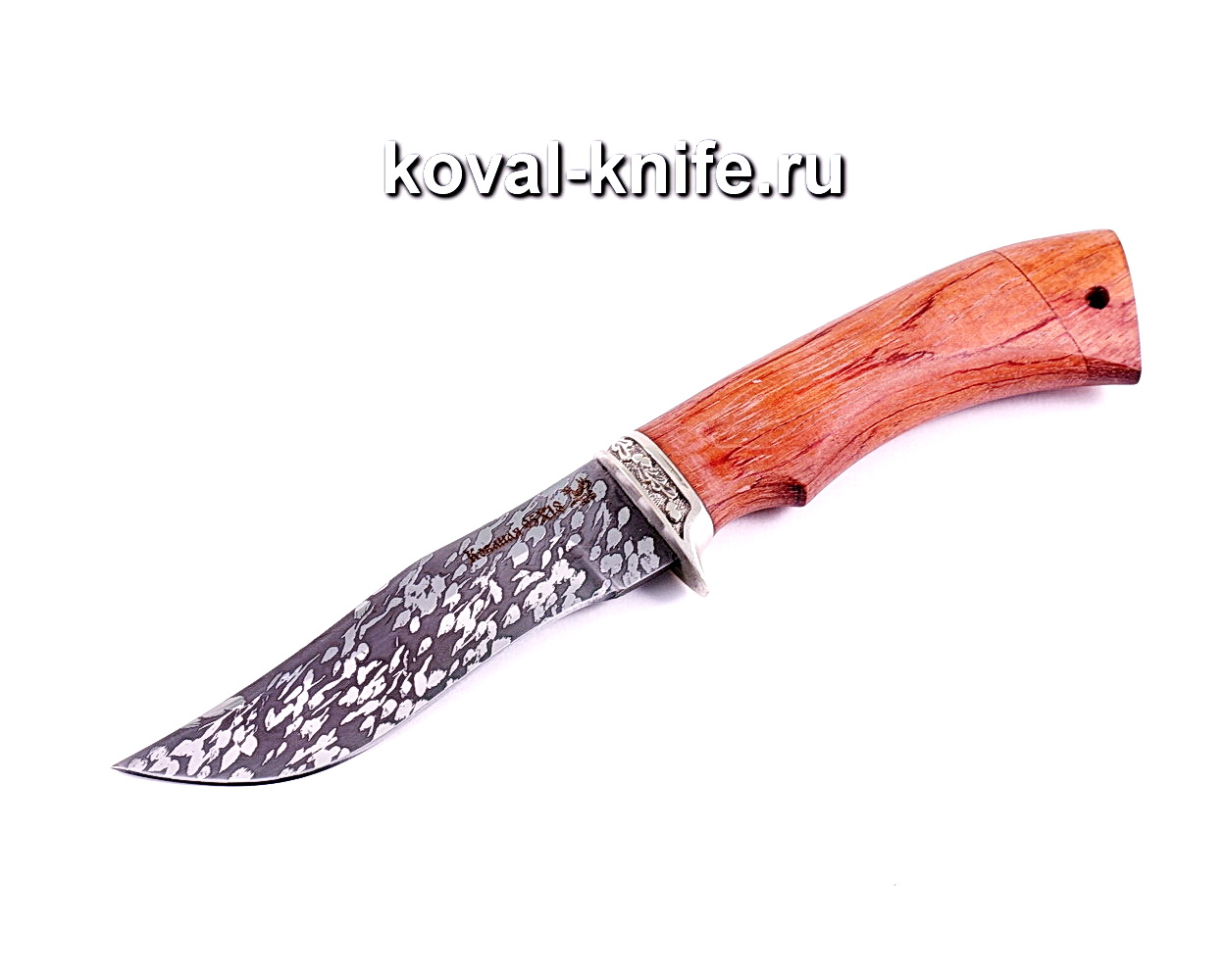 Hunting knife (steel 95×18), bubing handle, casting A008