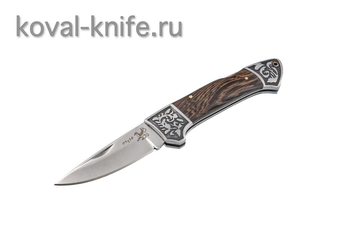 Folding knife made of steel 95×18 A669