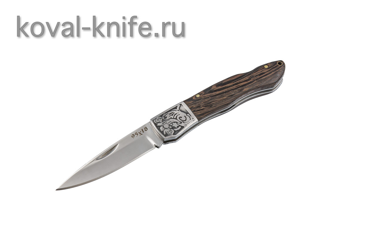 Folding knife made of steel 95×18 A670