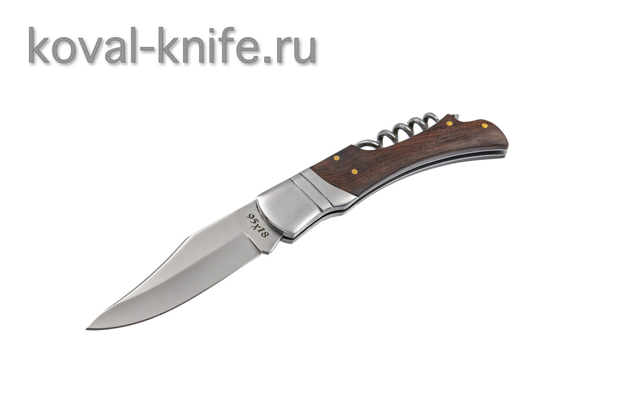 Folding knife made of steel 95×18 A678