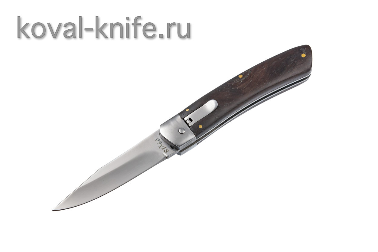 Folding knife made of steel 95×18 A684