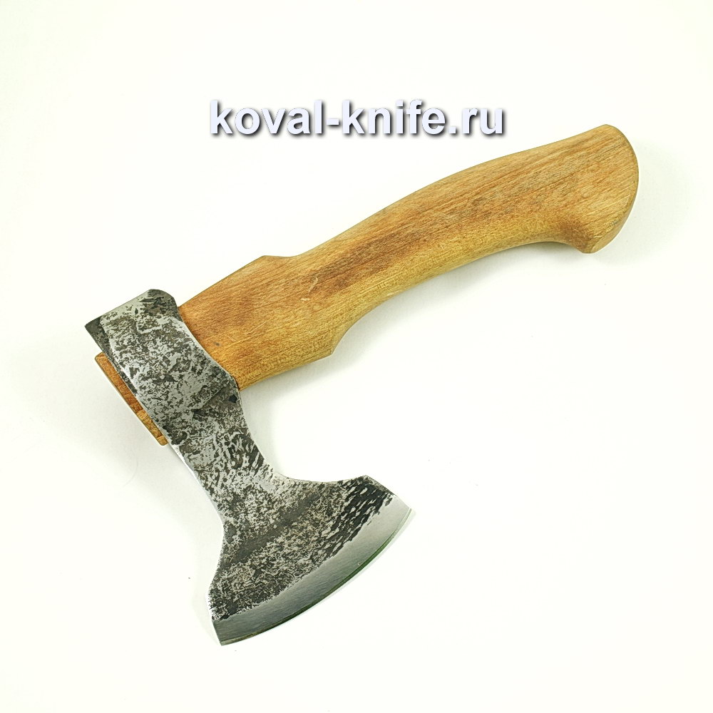 Hand ax forged from steel 9HS (handle nut) A427