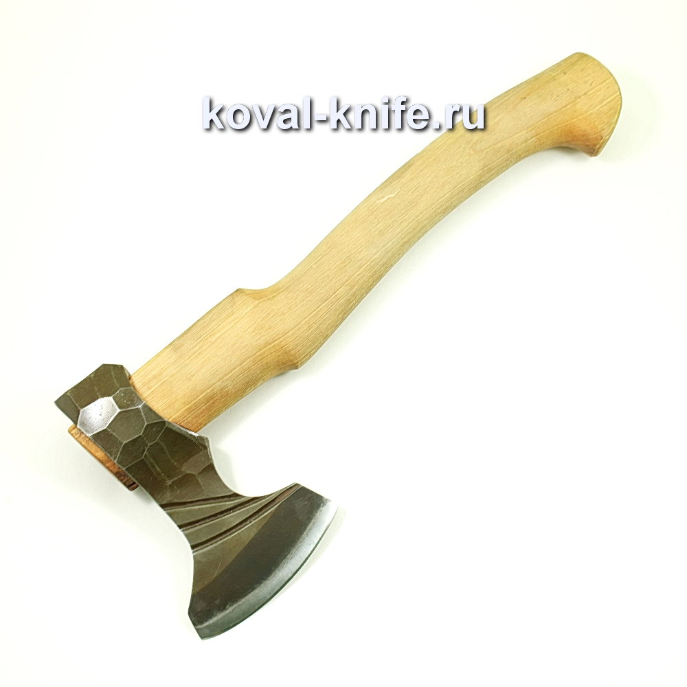 Hand ax forged from steel 9HS (handle oak) A428