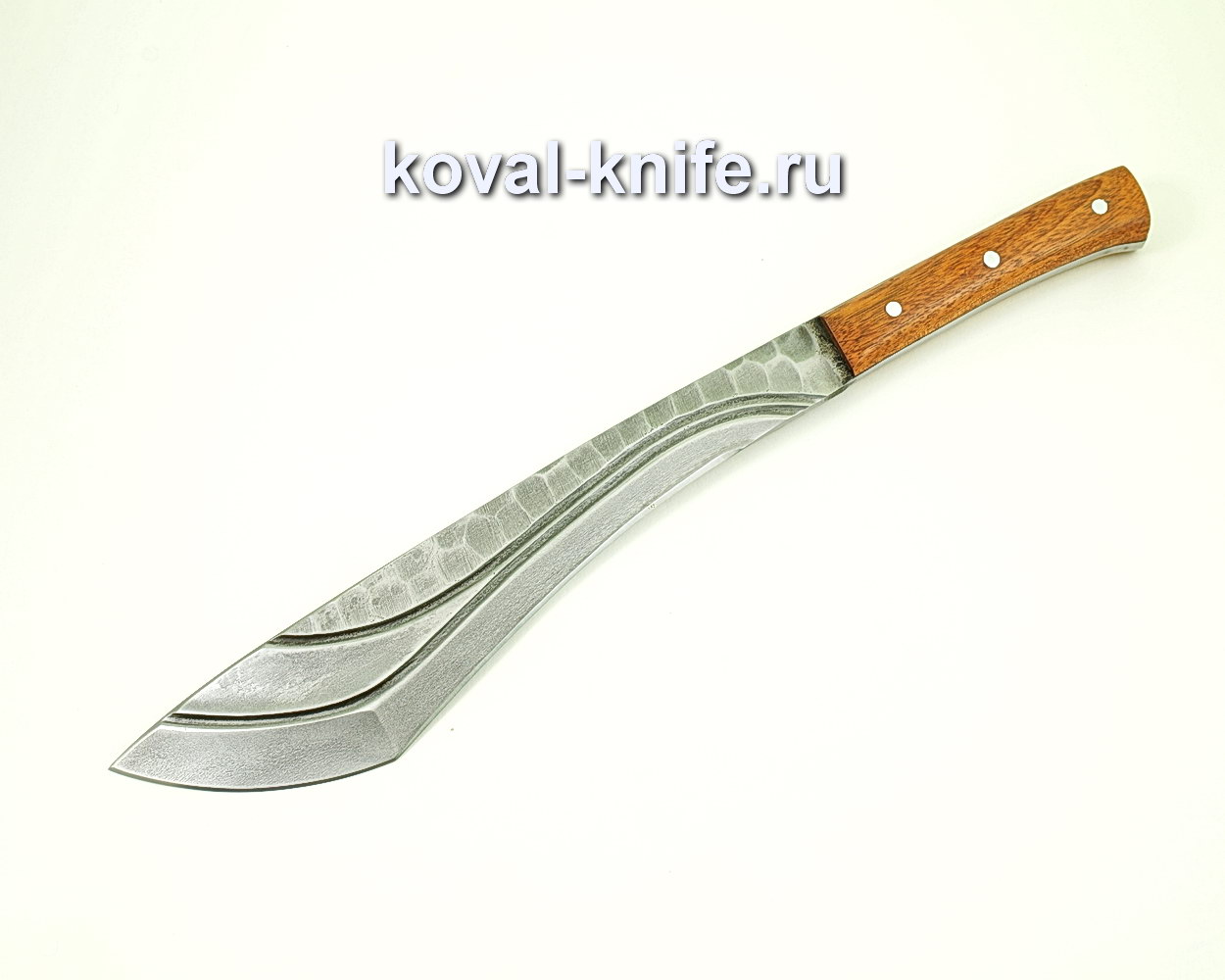 Damascus Machete (full metal bubing handle) A445