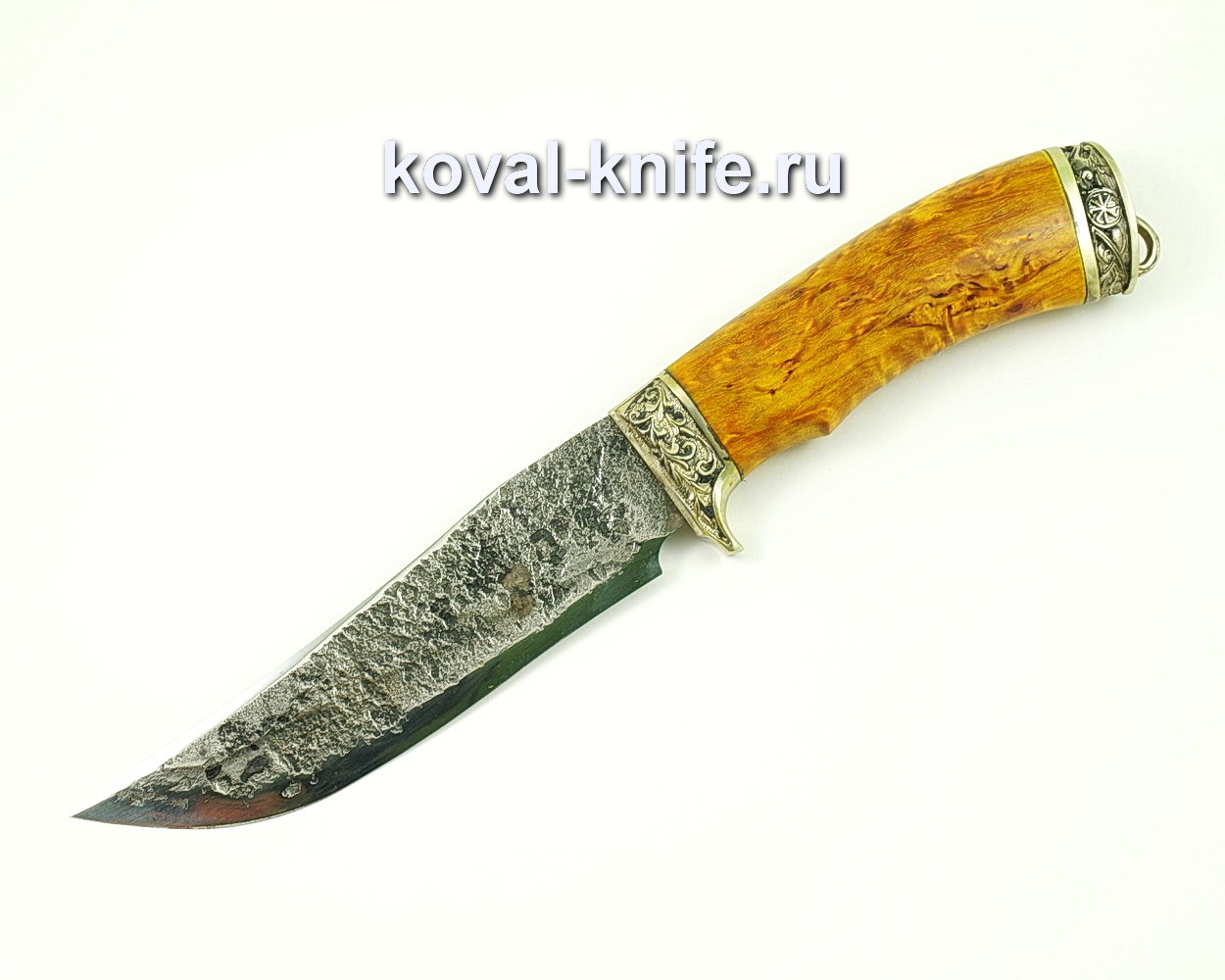 Knife Klych from steel 9HS (handle Karelian birch, casting) A399