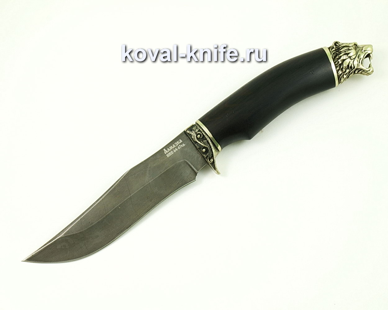 Knife Pirate from Diamond steel (XB5, horn handle) A420