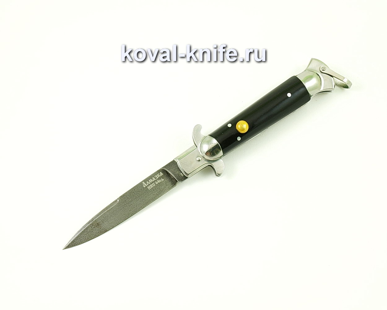 Knife Flint (steel XB5-Almazka), handle ebonite A514