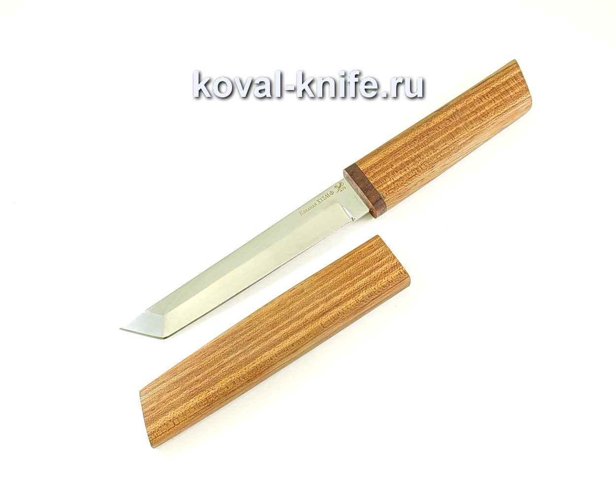 Kobun knife (steel h12mf), handle and sheath of bubing A079