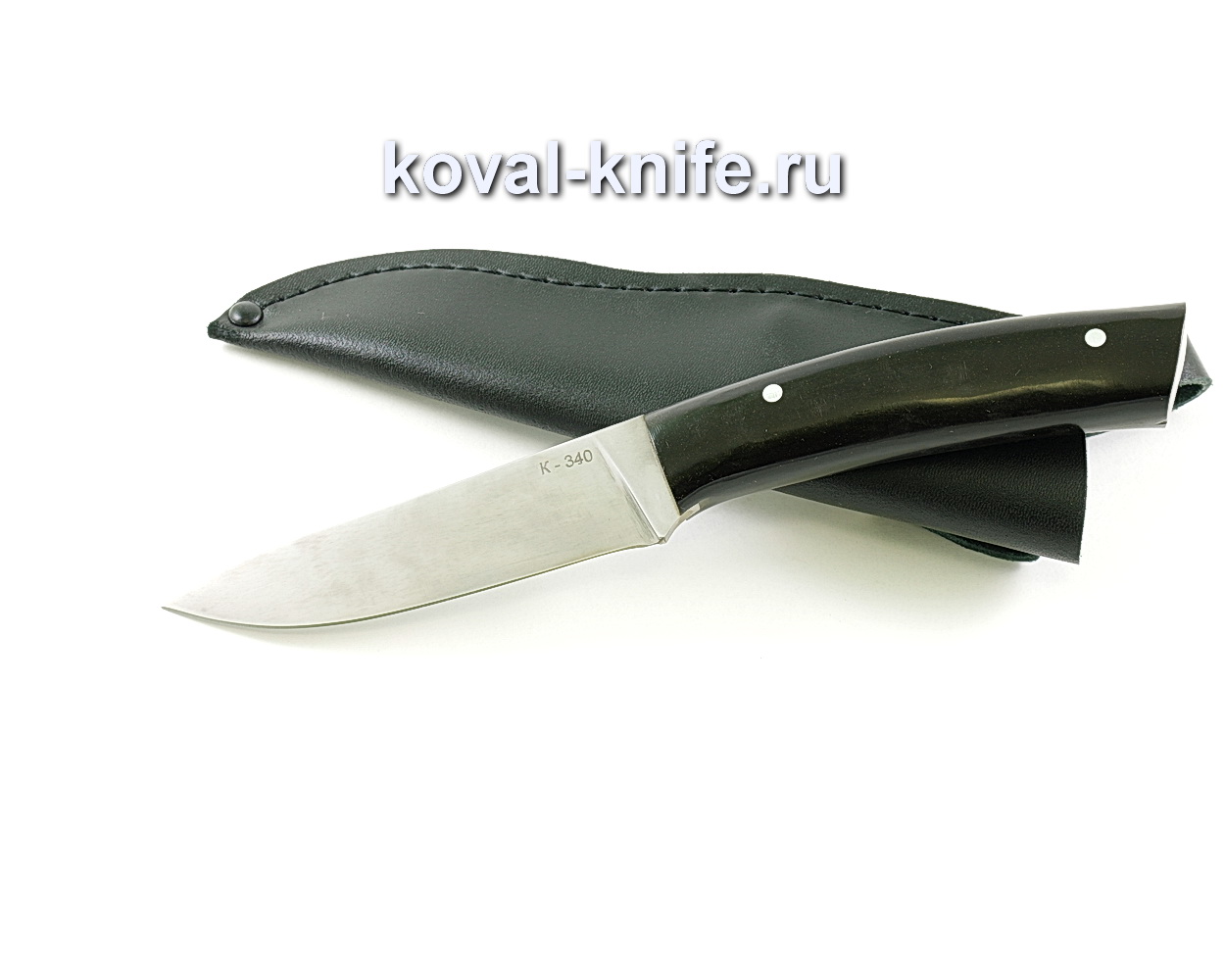 Doe knife (K-340 steel), handle Ebonite A111