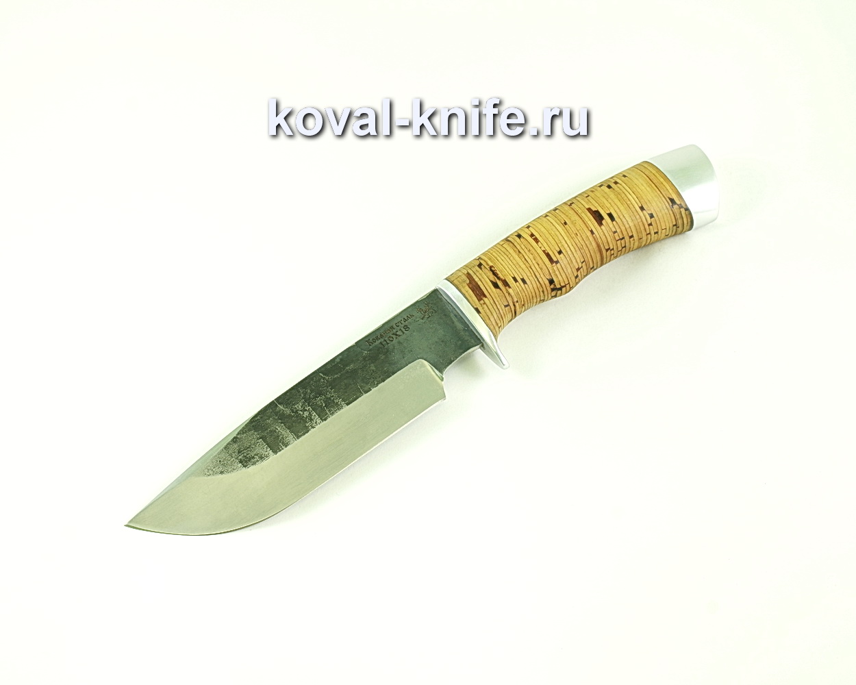 Knife Bars (steel 110×18), handle of birch bark A101