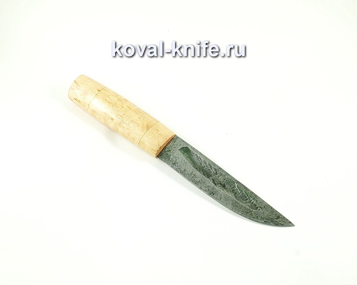 Knife Yakut (steel 9hs), handle Karelian birch A132