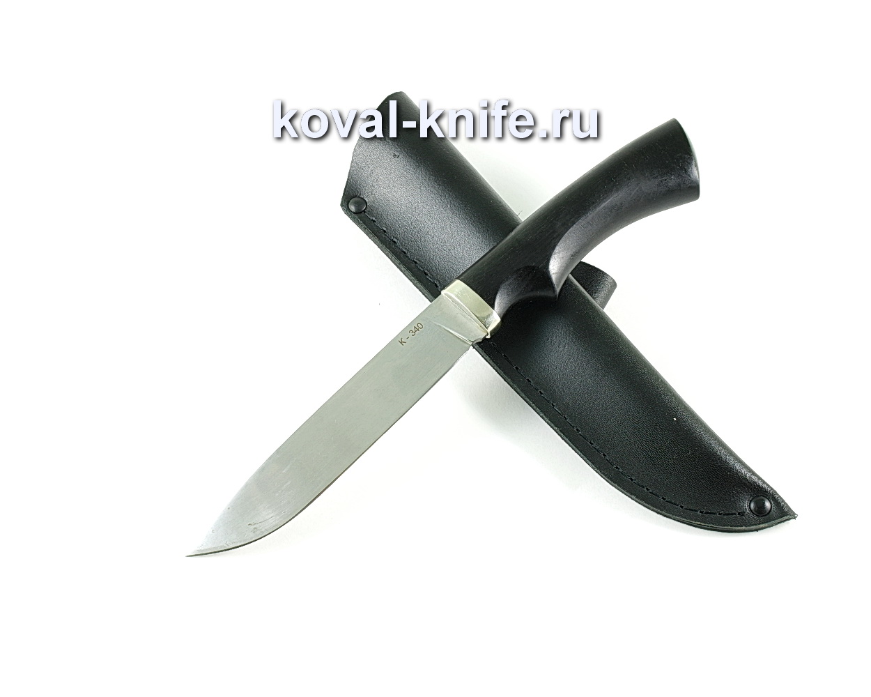 Knife Tourist (steel K-340), hilt hornbeam, cast A125