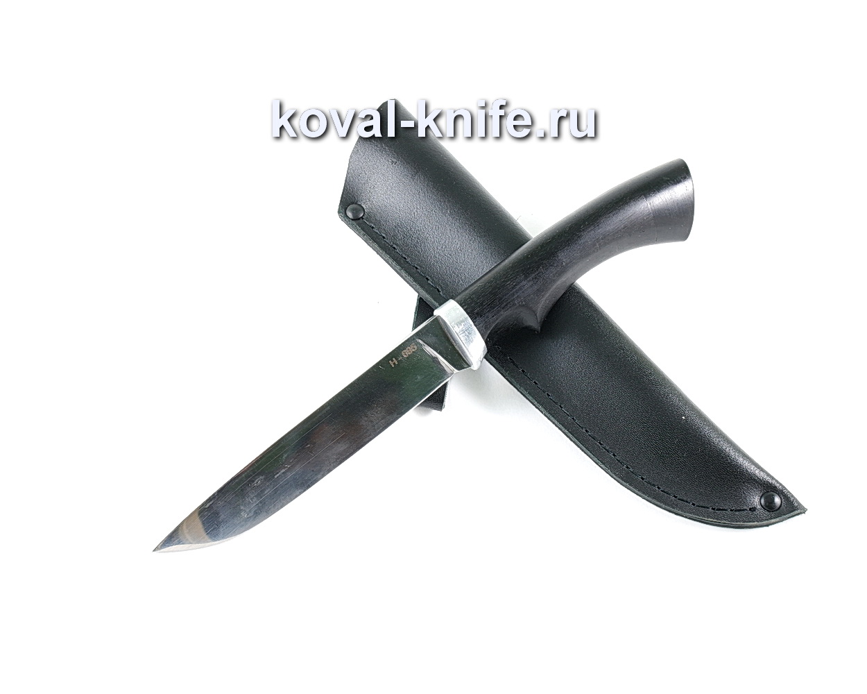 Knife Tourist (steel N-695), hilt hornbeam A126