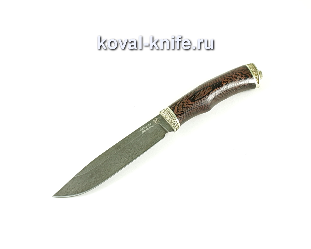 Tourist knife (ХВ5-Almazka steel), wenge handle, casting A129