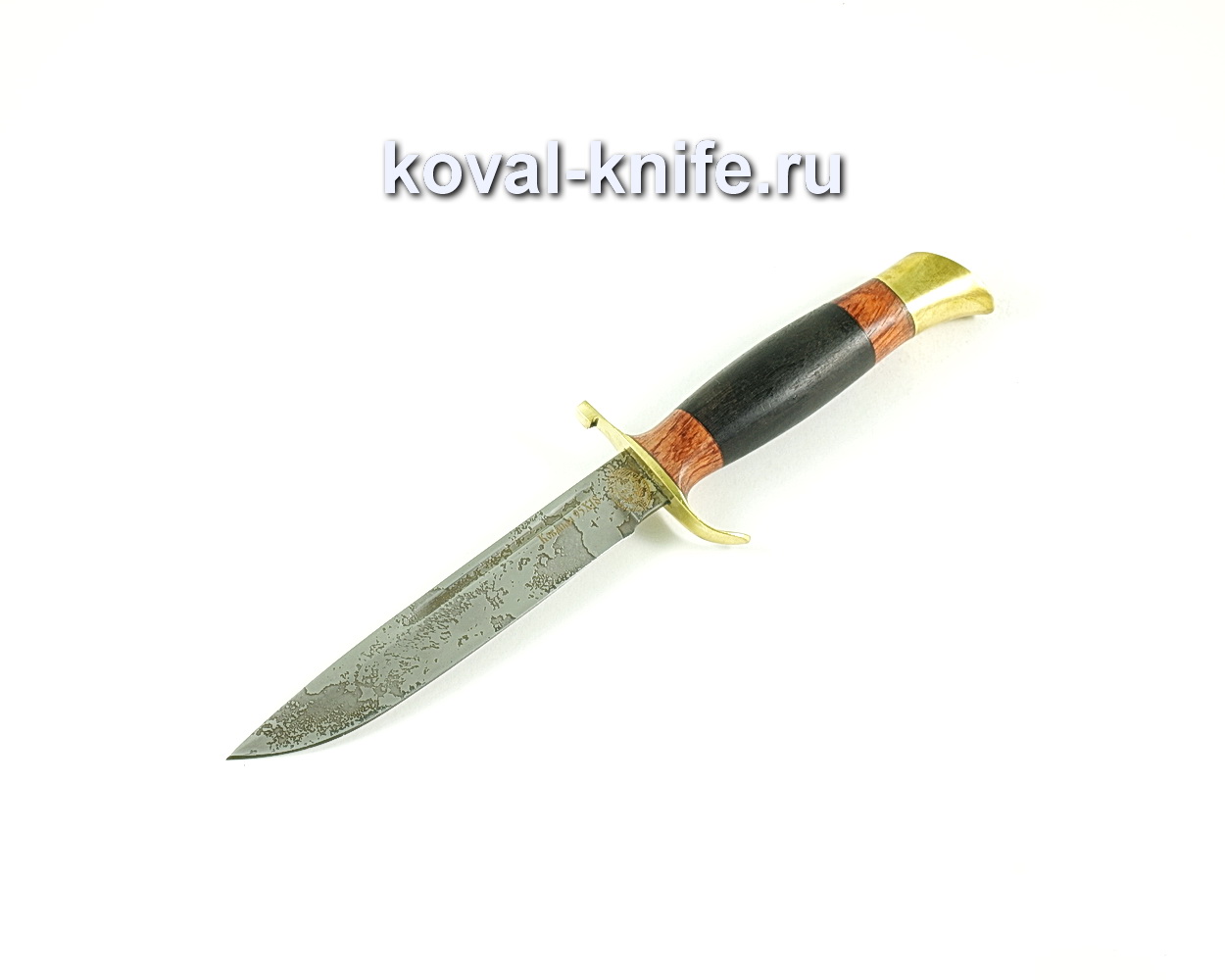 Fink knife (steel 95×18), bubing handle, hornbeam, casting A287