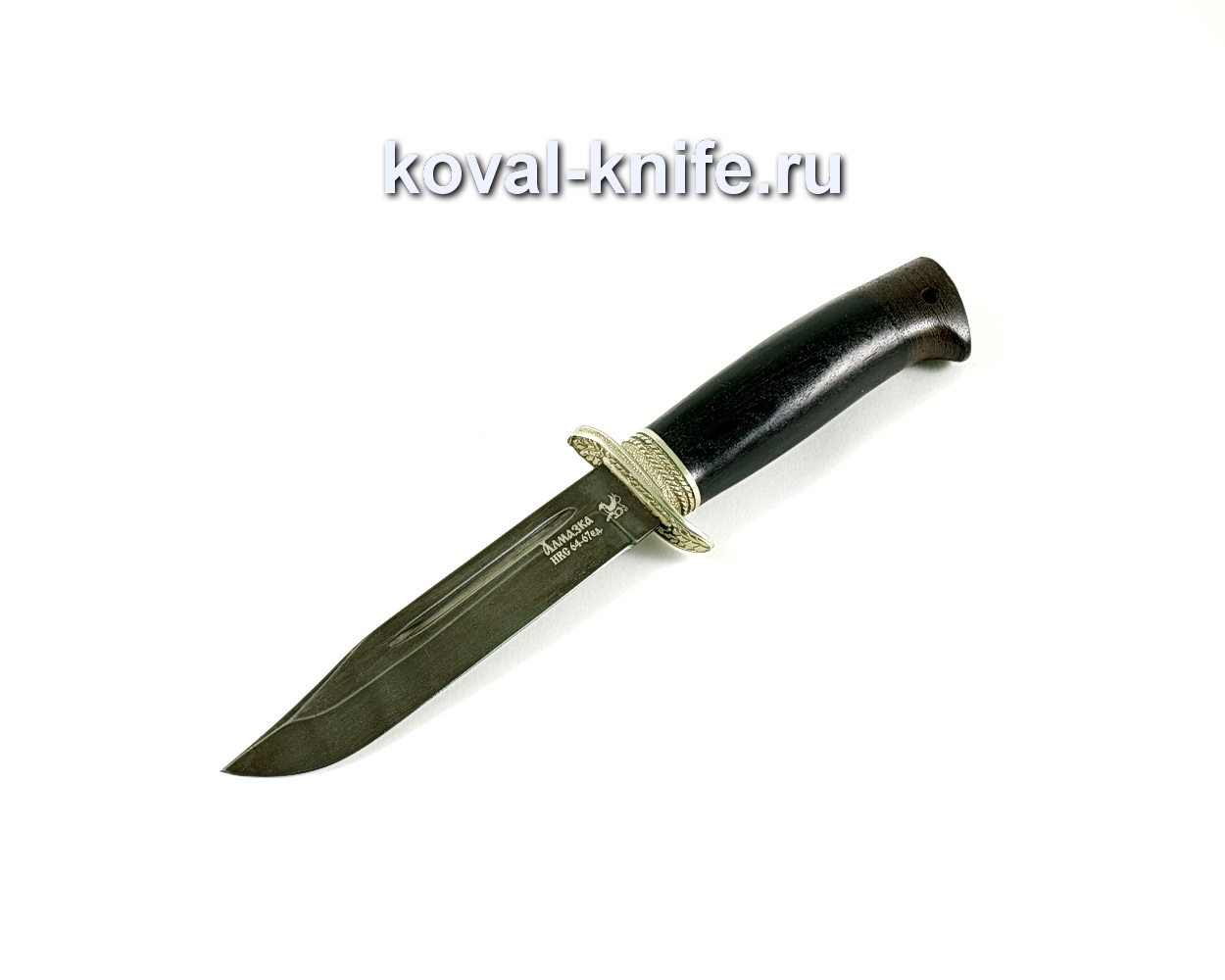 Shtrafbat knife (ХВ5-Almazka steel), hornbeam handle, casting A289