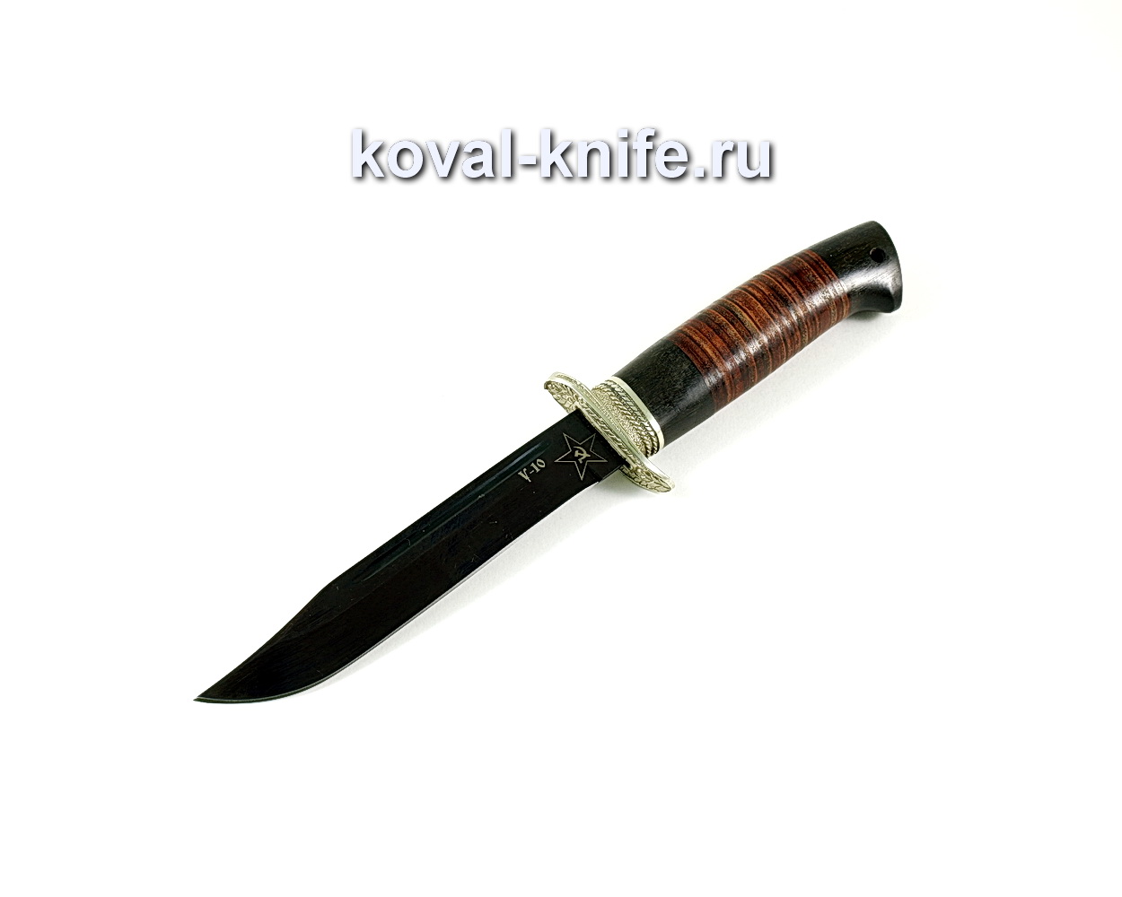 Shtrafbat knife (steel U10), Wenge handle, casting A176