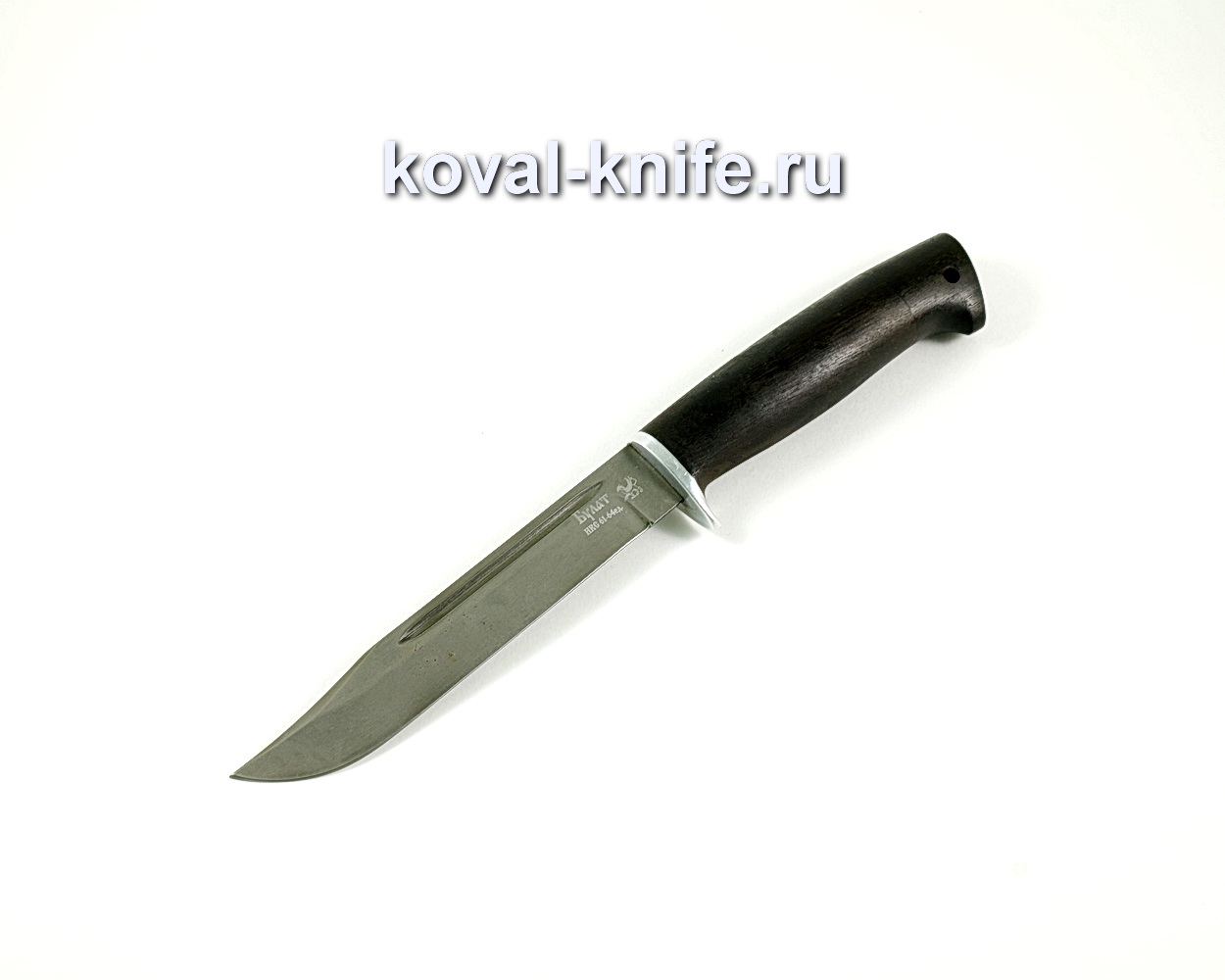 Knife Fine battalion (steel Damascus steel) hilt hornbeam A195