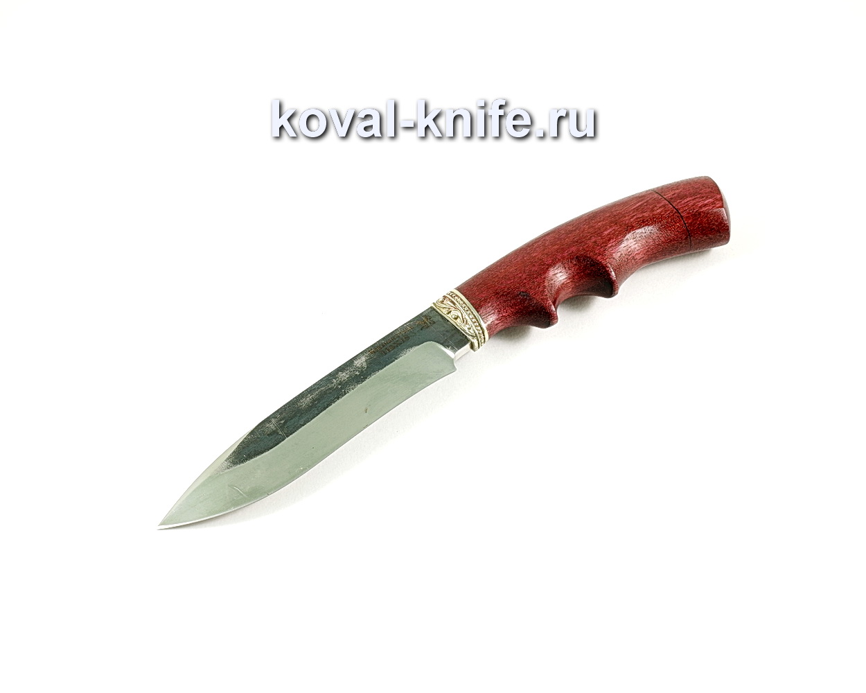 Orlan knife (steel 110х18), amaranth handle, casting A225