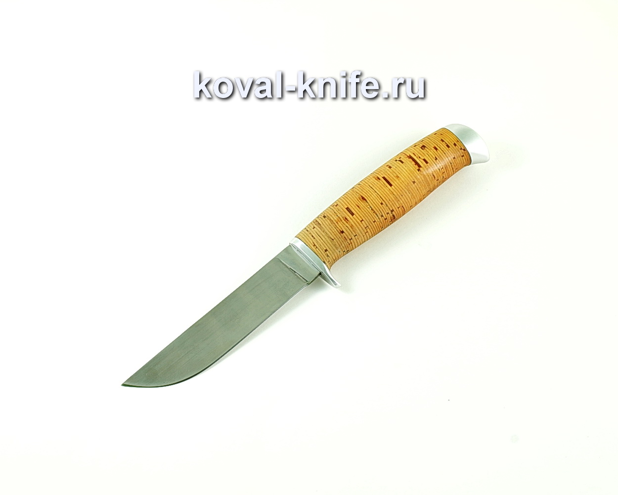 Squirrel knife (steel 65х13), birch bark handle A163