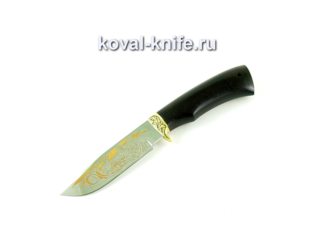 Bigzod-mini knife (steel 65×13), hornbeam handle, casting A168