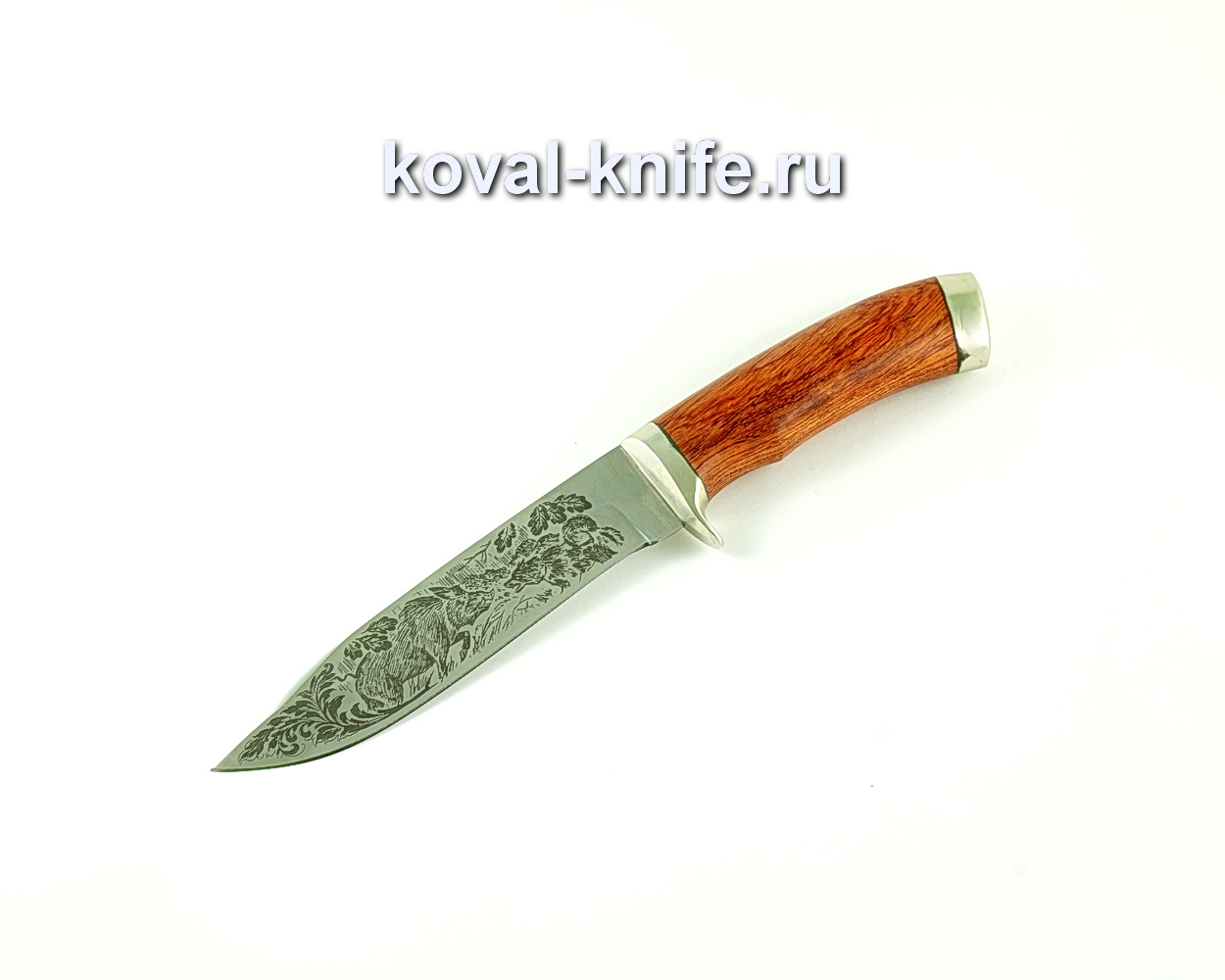 Knife Olympus (steel 65×13), handle paduk, casting A171