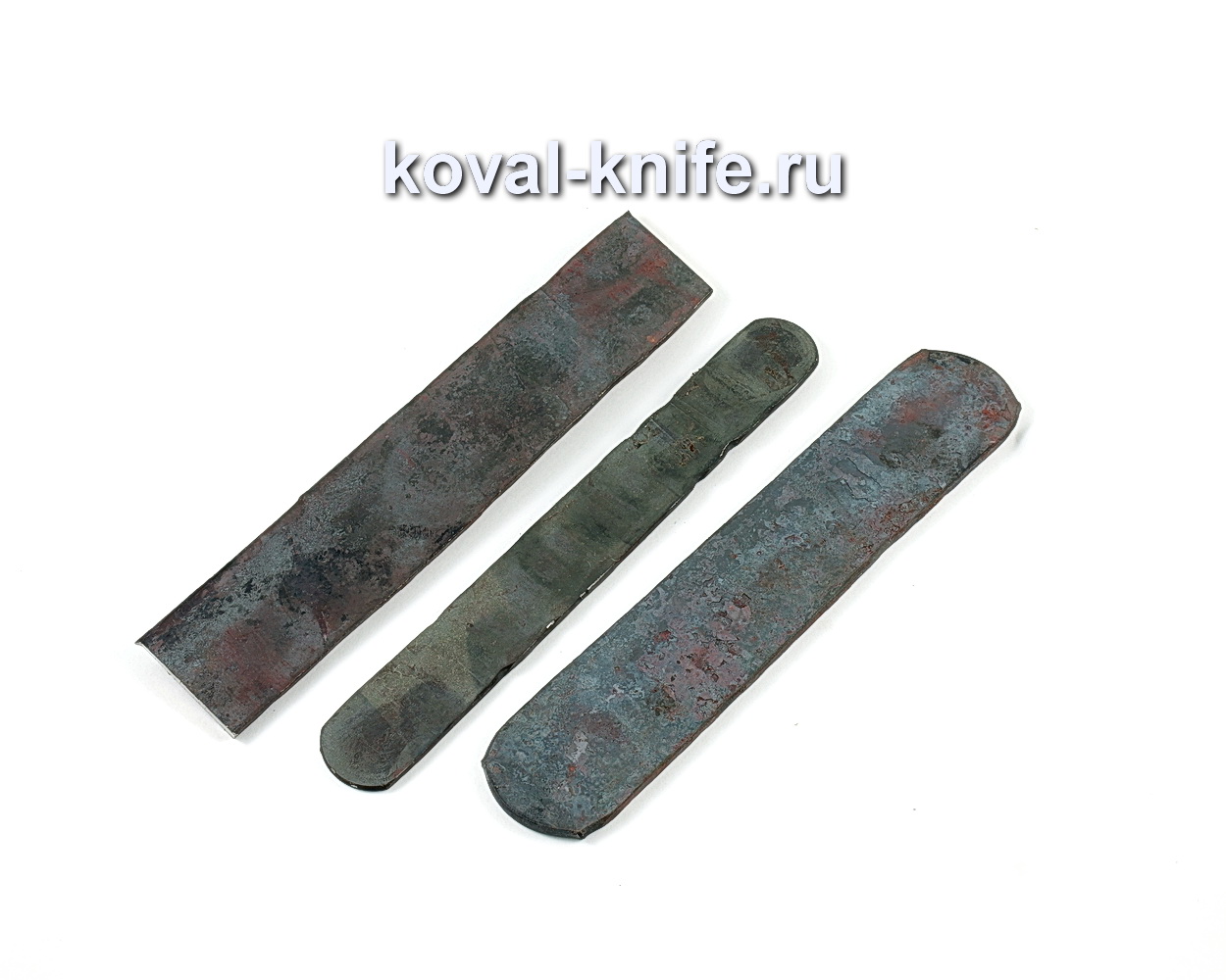 Forged billet from diamond steel ХВ5, 200-210х40х4 mm.