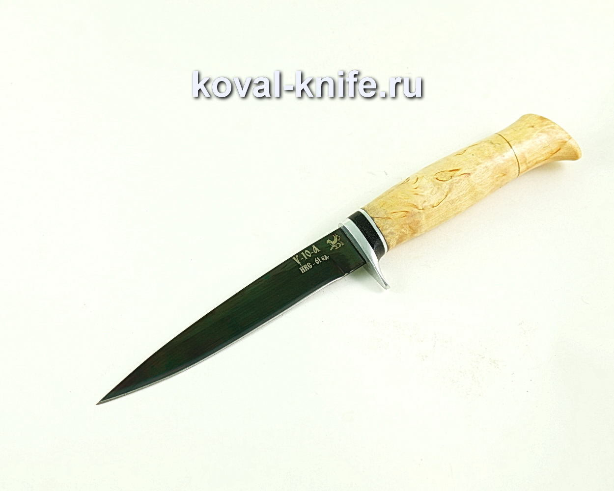 Knife Claw (steel U10), handle Karelian birch A312