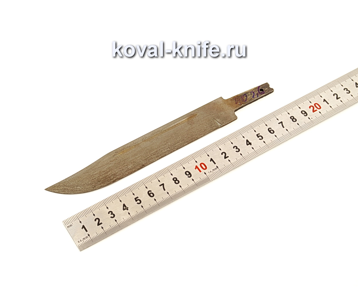 Knife blade НР40 from damask steel N40