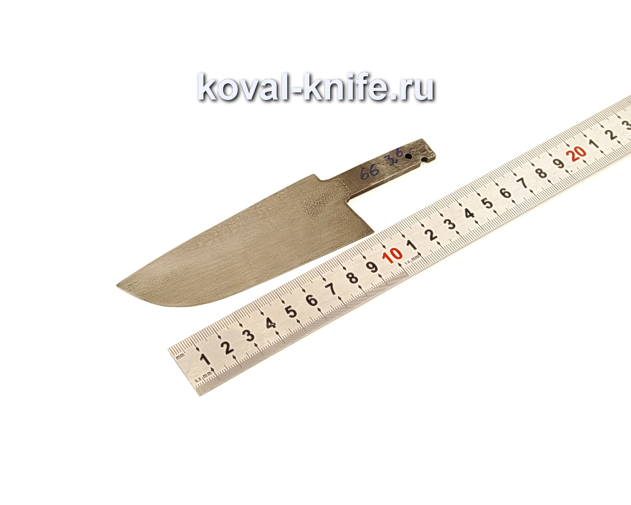 HVG N66 forged steel knife blade