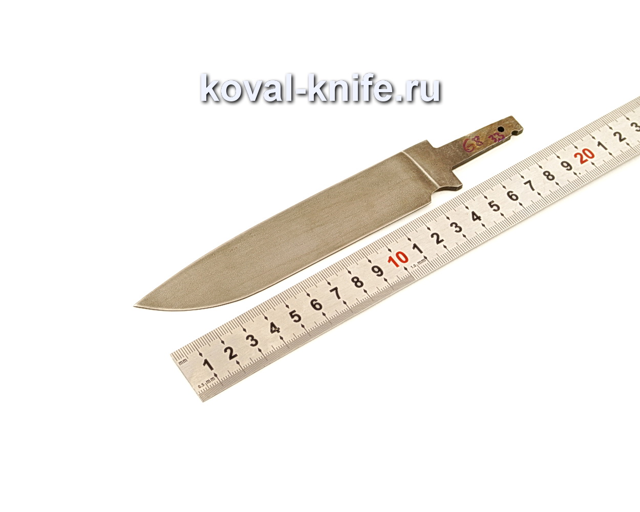 HVG N68 forged steel knife blade