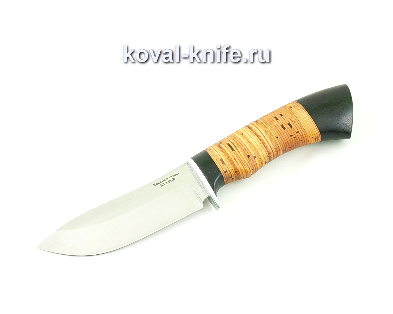 Knife from forged steel X12 Boar (handle Hornbeam) A506