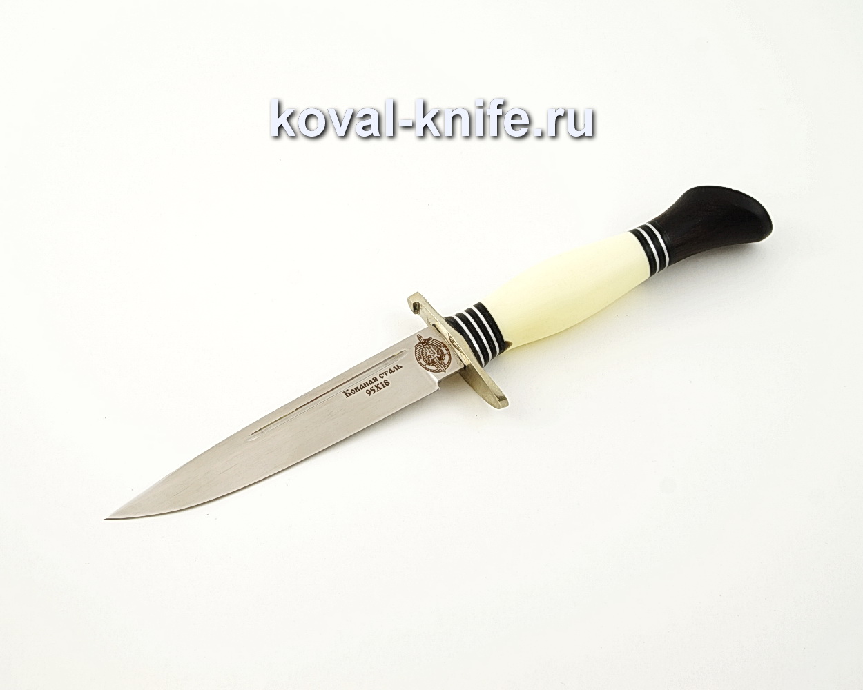 Knife Flint (steel XB5-Almazka), handle ebonite A514