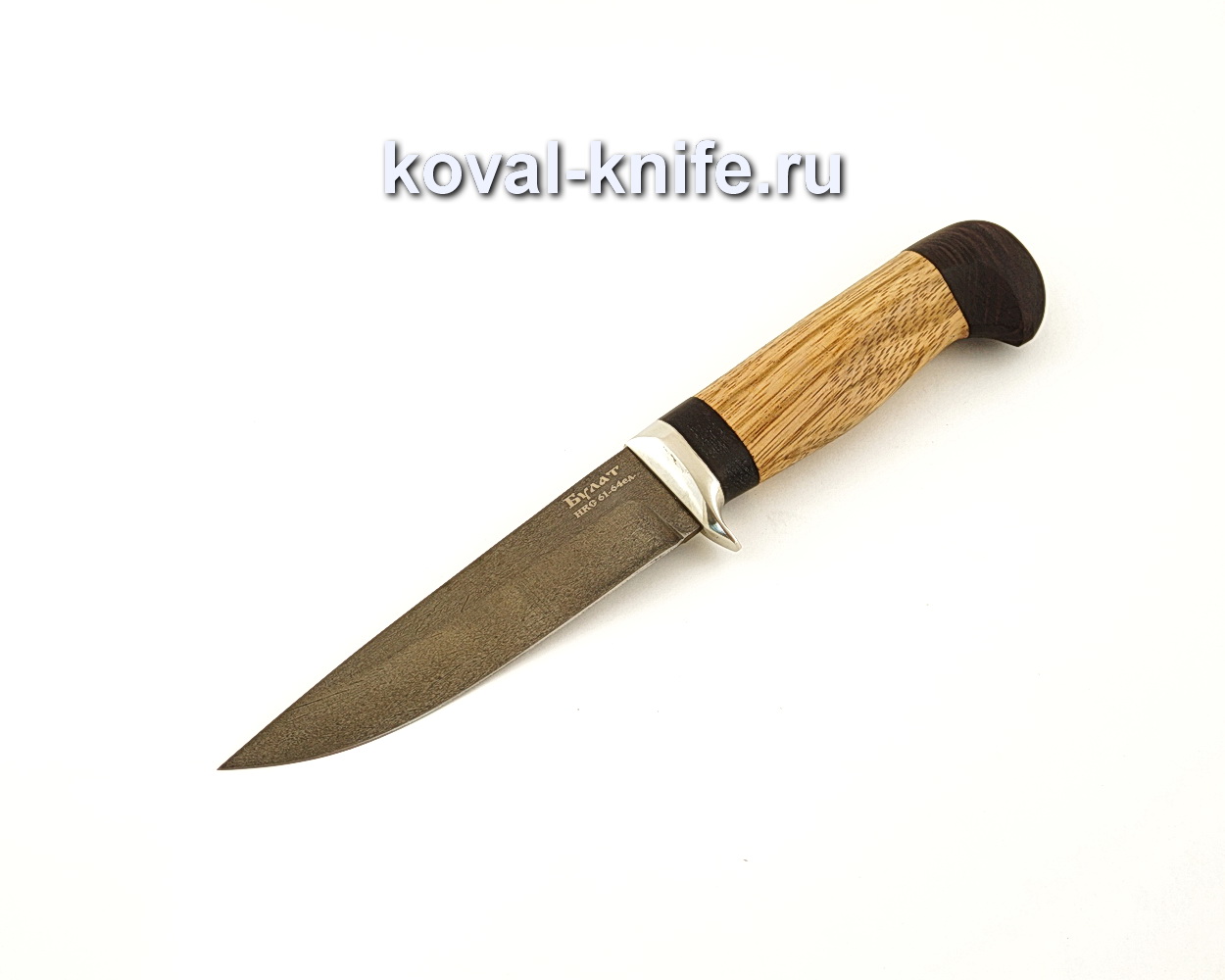 Damask knife from damask steel with a handle from amazake A647