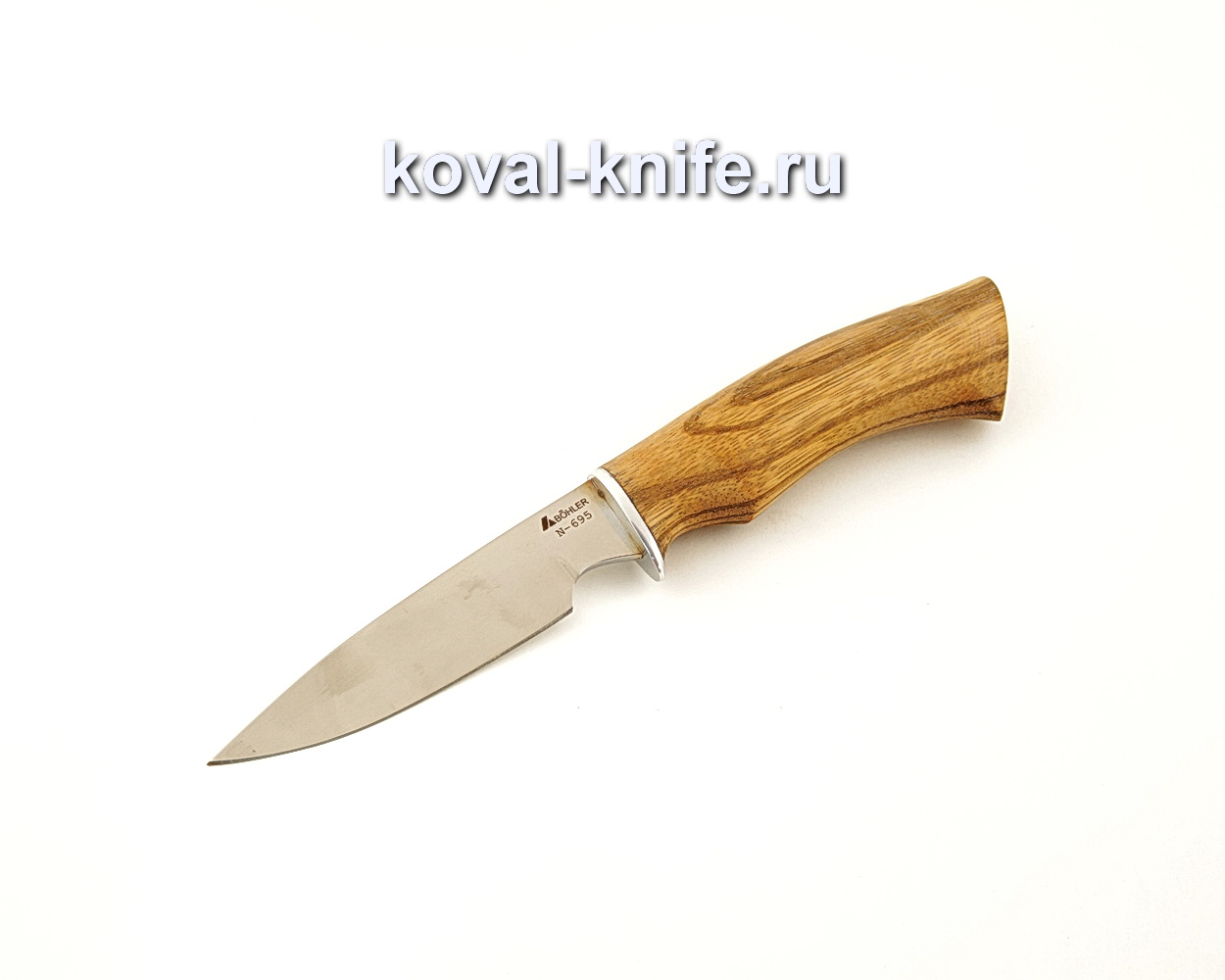 Knife Diving stainless steel Bohler N695 with zebrano handle A652