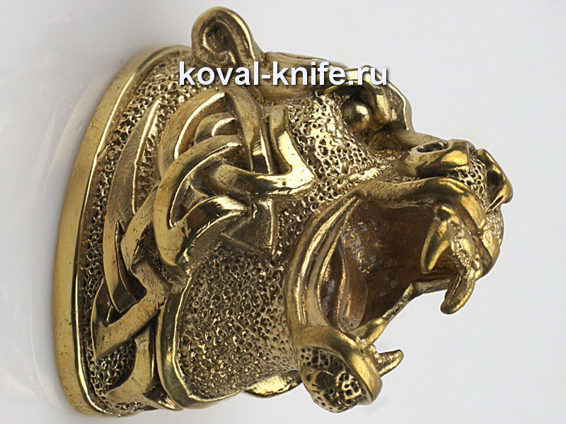 Casting for knife 127 Tiger in tattoos. Adjacent height from the handle 38 mm