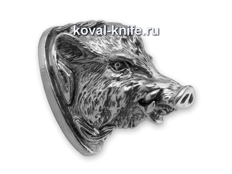 Casting for a knife 149 HEAD OF A BOAR. Abutment height on the handle side 38mm