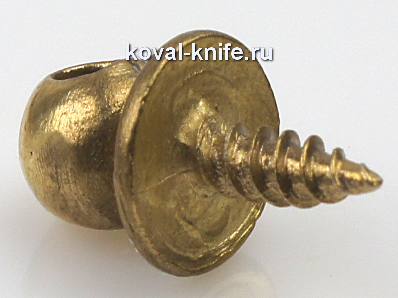 Molding for a knife 295 ball with a hole under the lanyard with a self-tapping screw (diameter 3.8 mm)