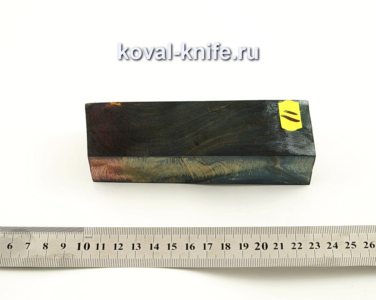 Stabilized wood block for knife N11