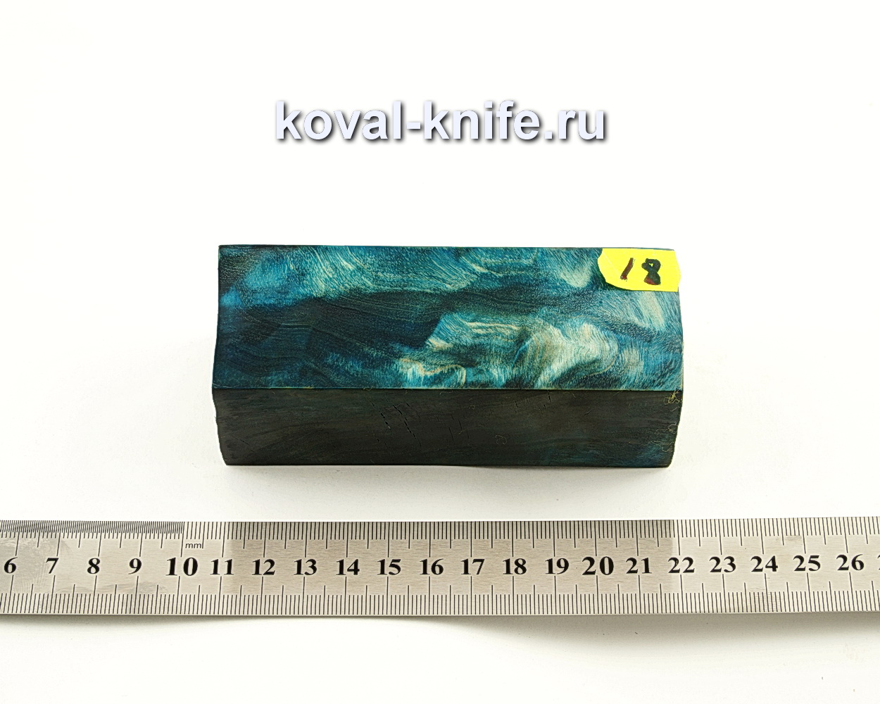 Stabilized wood block for knife N18