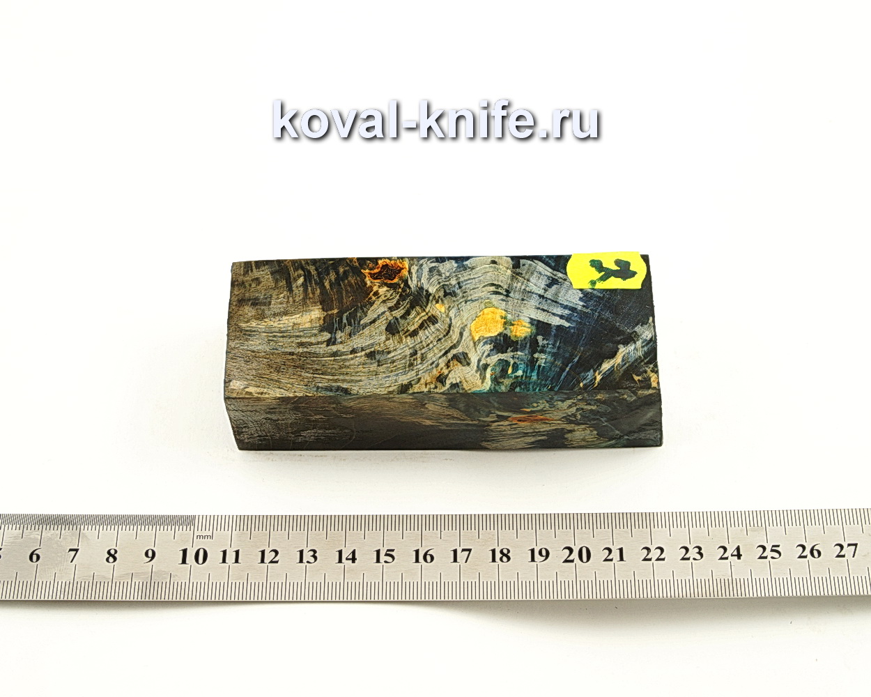 Stabilized wood block for knife N37