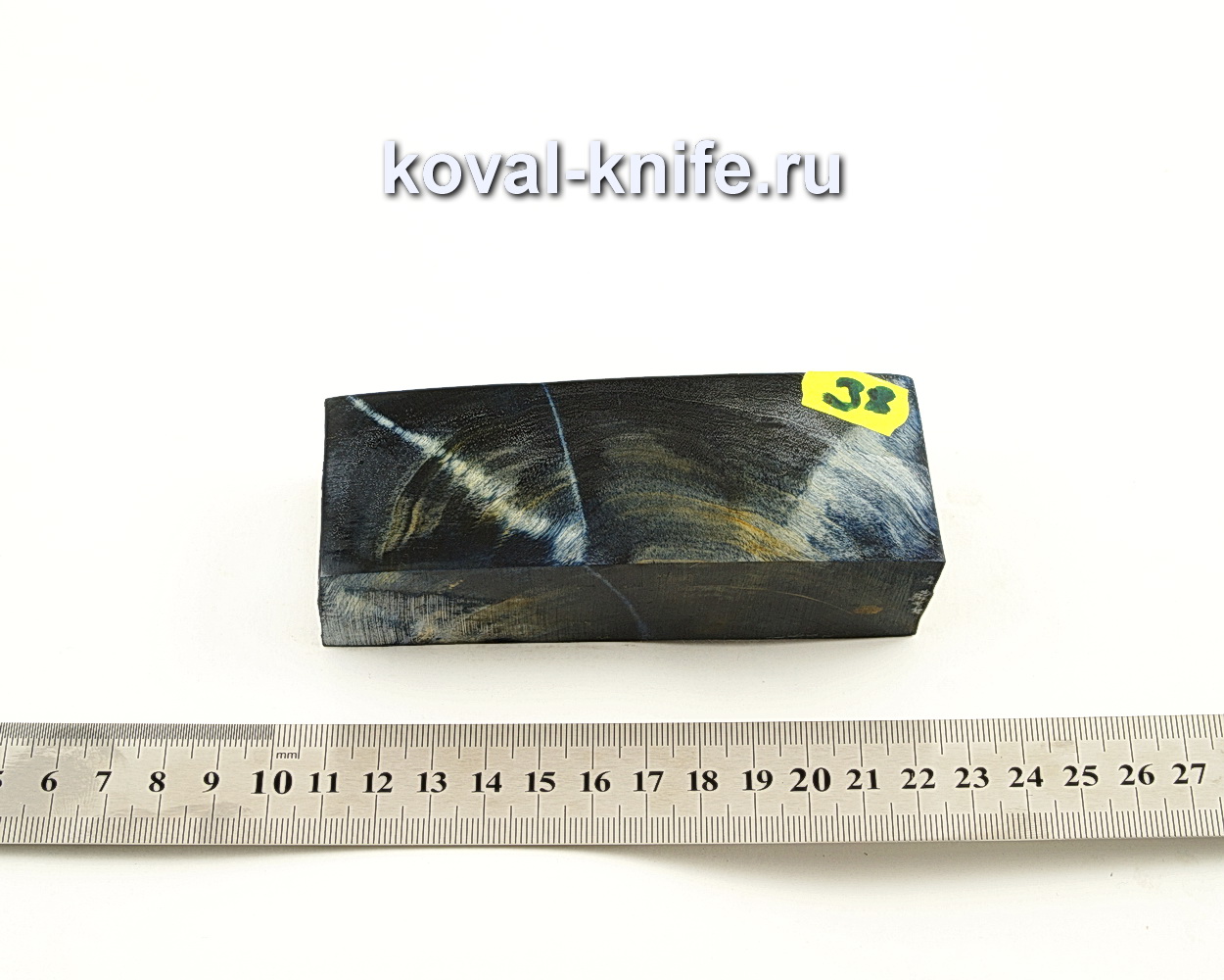 Stabilized wood block for knife N38