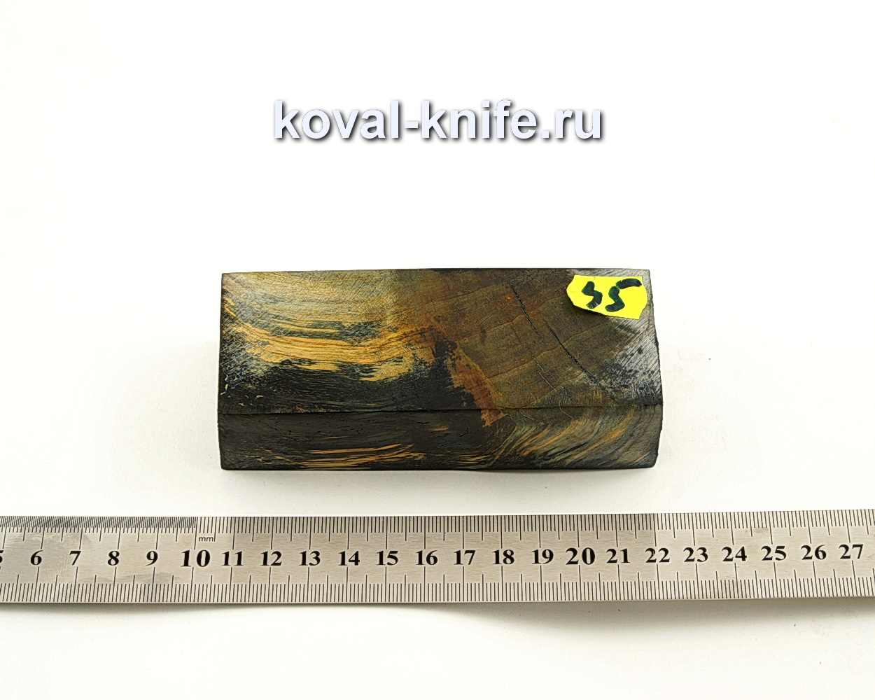 Stabilized wood block for knife N45