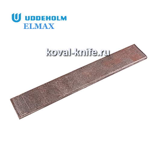 Preparation for a knife from powder steel ELMAX sizes: 250х30х3.7 mm.