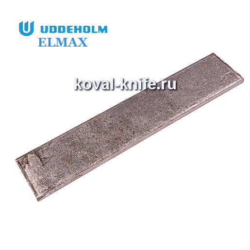 Preparation for a knife from powder ELMAX steel sizes: 200х30х3.7 mm.