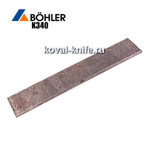 Preparation for a knife from Bohler K340 sheet steel sizes: 300kh35kh4mm.