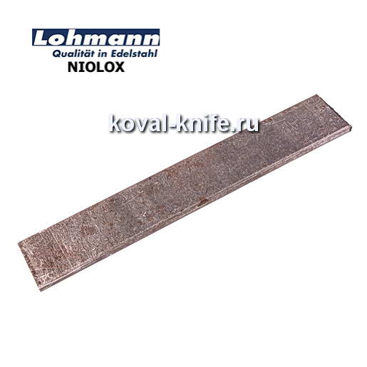 Preparation for a knife from NIOLOX sheet steel sizes: 300kh30kh4mm.